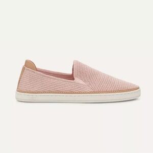 UGG Sammy Pink Slip On Flats‎ Sneakers Shoes 9.5 NEW